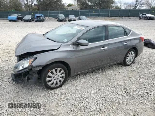 2019 Nissan Sentra S with VIN 3N1AB7AP7KY387354, listed as a Copart auction lot 79568494 with 111,490 mi miles and Salvage title. Bid and sale history available at DreamBid. Image 1.