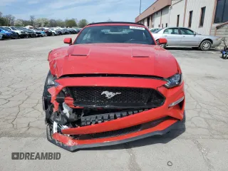 2019 Ford Mustang GT Premium with VIN 1FATP8FF7K5171956, listed as a Copart auction lot 53795495 with 45,822 mi miles and Salvage Title. Bid and sale history available at DreamBid. Image 5.