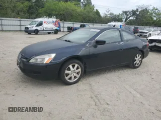 2005 Honda Accord Cpe LX V6 SE with VIN 1HGCM82425A018941, listed as a Copart auction lot 53963025 with 147,565 mi miles and Clean Title. Bid and sale history available at carsss.com. Image 1.