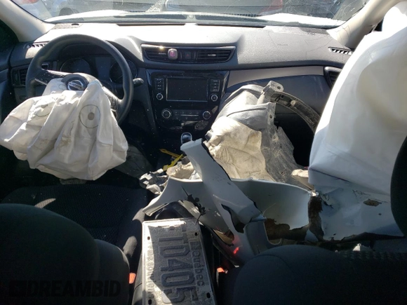2023 Nissan Qashqai S with VIN JN1BJ1AV7PW000299, listed as a Copart auction lot 48752045 with 67,606 mi miles and Salvage Title. Bid and sale history available at DreamBid. Image 8.