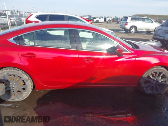 2016 Mazda 6 i Grand Touring with VIN JM1GJ1W57G1438524, listed as a IAAI auction lot 41365211 with 162,678 mi miles and . Bid and sale history available at DreamBid. Image 14.