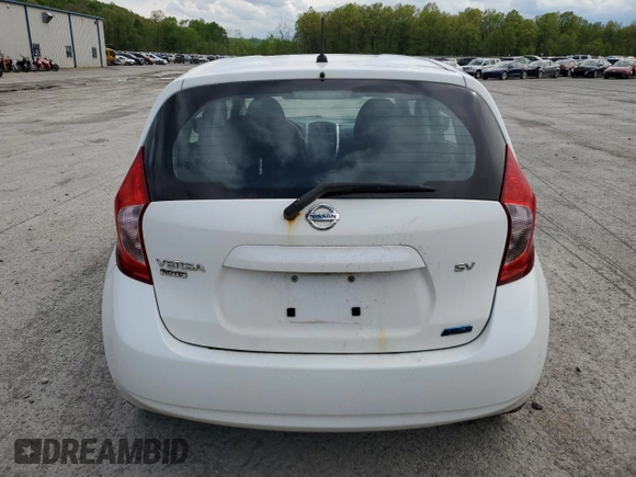 2015 Nissan Note S Plus with VIN 3N1CE2CP0FL434159, listed as a Copart auction lot 55592655 with 115,102 mi miles and Salvage title. Bid and sale history available at DreamBid. Image 6.