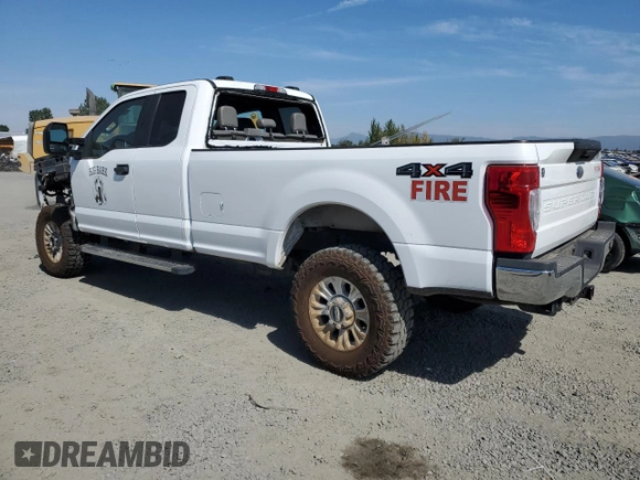2021 Ford Super Duty F-250 SRW XL with VIN 1FT7X2BN4MEC38828, listed as a Copart auction lot 69845834 with 47,691 mi miles and Salvage Title. Bid and sale history available at carsss.com. Image 2.