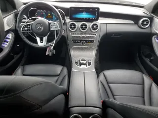 2021 Mercedes-Benz C 300 with VIN W1KWF8DBXMR647273, listed as a Copart auction lot 45994005 with 47,550 mi miles and Salvage Title. Bid and sale history available at DreamBid. Image 8.
