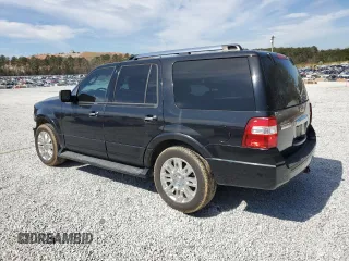 2011 Ford Expedition Limited with VIN 1FMJU1K56BEF00754, listed as a Copart auction lot 47205485 with 298,141 mi miles and Salvage Title. Bid and sale history available at carsss.com. Image 2.
