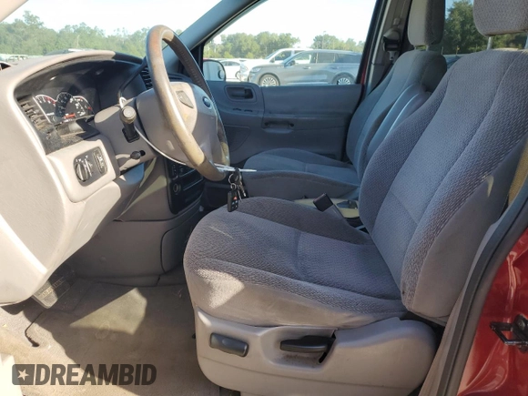 2002 Ford Windstar SE с VIN 2FMZA52402BA11529, выставлен на аукционе Copart как лот 80646944 с пробегом Не указан миль и Списание • Salvage title. История ставок и продаж доступна на DreamBid. Изображение 7.