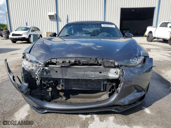 2016 Mazda MX-5 Miata Club with VIN JM1NDAC78G0116548, listed as a Copart auction lot 50495745 with 71,887 mi miles and Salvage Title. Bid and sale history available at carsss.com. Image 5.