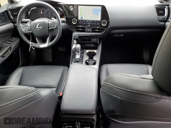 2022 Lexus NX 350h with VIN JTJAKCEZ0N5001874, listed as a Copart auction lot 58402925 with 21,016 mi miles and Salvage title. Bid and sale history available at DreamBid. Image 8.