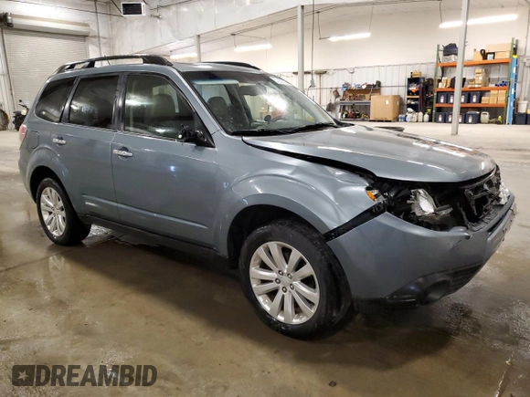 2013 Subaru Forester X Premium with VIN JF2SHADC0DH401097, listed as a Copart auction lot 57232315 with 154,336 mi miles and Salvage title. Bid and sale history available at DreamBid. Image 4.
