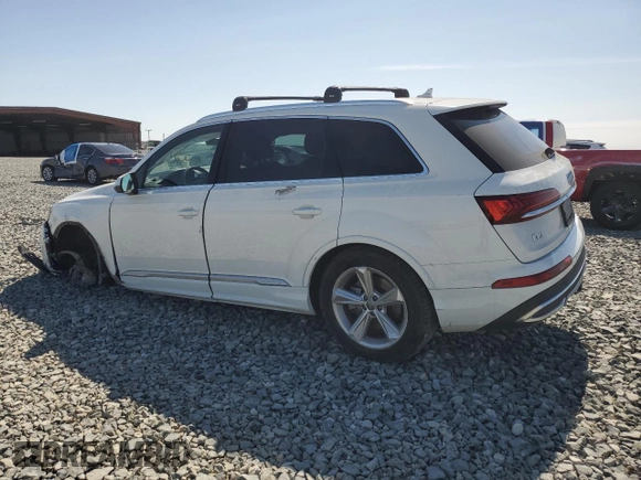 2020 Audi Q7 Premium with VIN WA1AXAF76LD013322, listed as a Copart auction lot 61510375 with 56,215 mi miles and Salvage title. Bid and sale history available at DreamBid. Image 2.