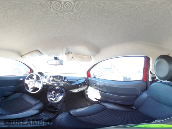 2017 FIAT 500 Pop with VIN 3C3CFFKR4HT600890, listed as a Copart auction lot 49456795 with 61,356 mi miles and Salvage title. Bid and sale history available at DreamBid. Image 13.