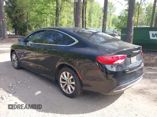 2015 Chrysler 200 C with VIN 1C3CCCCBXFN650313, listed as a IAAI auction lot 42118312 with 255,710 mi miles. Bid and sale history available at carsss.com. Image 3.