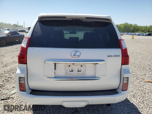 2012 Lexus GX 460 z VIN JTJBM7FX2C5041552, wystawiony jako Copart lot #53173415 z przebiegiem Nie podano mil oraz Szkoda całkowita • Salvage title. Historia ofert i sprzedaży dostępna na DreamBid. Obrazek 6.