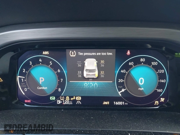 2024 Volkswagen Atlas SE with VIN 1V2KE2CA3RC222942, listed as a IAAI auction lot 41282255 with 16,001 mi miles and . Bid and sale history available at DreamBid. Image 15.