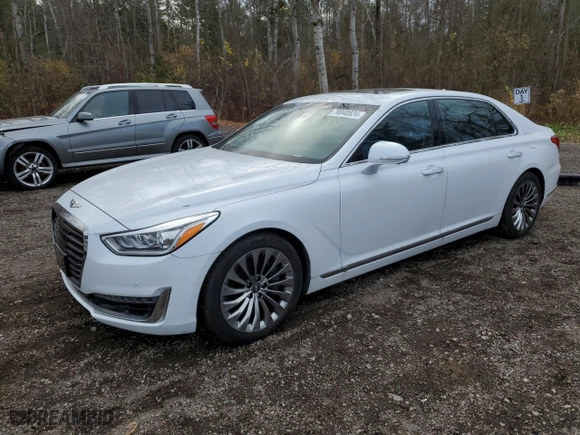 2017 Genesis G90 5.0L Ultimate with VIN KMHG54JH6HU025237, listed as a Copart auction lot 78040824 with 166,276 mi miles and Clean Title. Bid and sale history available at carsss.com. Image 1.
