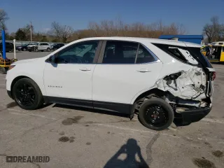 2021 Chevrolet Equinox LT with VIN 2GNAXKEV7M6133326, listed as a Copart auction lot 49143985 with 51,360 mi miles and Salvage Title. Bid and sale history available at carsss.com. Image 2.