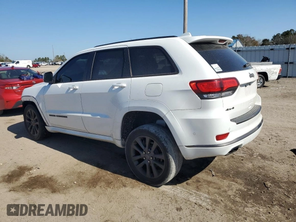 2019 Jeep Grand Cherokee Overland with VIN 1C4RJFCG8KC540648, listed as a Copart auction lot 43239865 with 62,265 mi miles and Salvage Title. Bid and sale history available at carsss.com. Image 2.