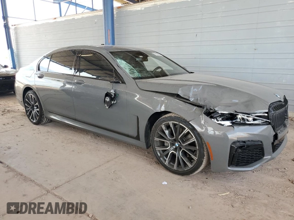 2020 BMW 7 Series 740i xDrive с VIN WBA7T4C07LGF97250, выставлен на аукционе Copart как лот 57860665 с пробегом 75 801 миль миль и Списание • Salvage title. История ставок и продаж доступна на DreamBid. Изображение 4.