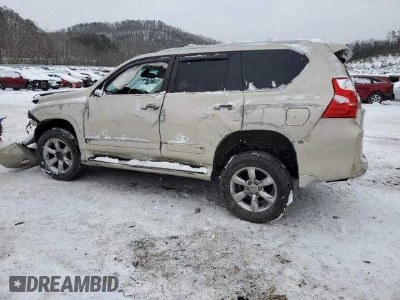 2013 Lexus GX 460 with VIN JTJBM7FX9D5054512, listed as a Copart auction lot 45864295 with 151,040 mi miles and Salvage Title. Bid and sale history available at DreamBid. Image 2.