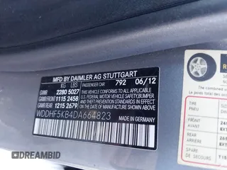 2013 Mercedes-Benz E 350 Luxury with VIN WDDHF5KB4DA664823, listed as a IAAI auction lot 41790453 with 71,429 mi miles and . Bid and sale history available at DreamBid. Image 9.