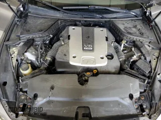 2015 Infiniti Q50 Premium with VIN JN1BV7ARXFM423026, listed as a Copart auction lot 58139225 with 130,544 mi miles and Salvage title. Bid and sale history available at DreamBid. Image 11.