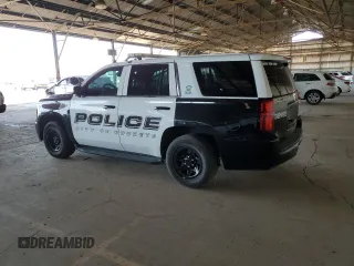 2018 Chevrolet Tahoe Commercial с VIN 1GNLCDEC2JR246325, выставлен на аукционе Copart как лот 49179015 с пробегом 82 388 миль миль и Списание • Salvage title. История ставок и продаж доступна на DreamBid. Изображение 2.