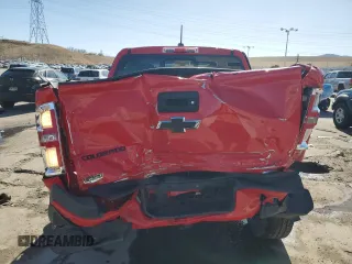 2020 Chevrolet Colorado 4WD LT with VIN 1GCGTCEN2L1208469, listed as a Copart auction lot 48008395 with 35,817 mi miles and Salvage Title. Bid and sale history available at carsss.com. Image 6.