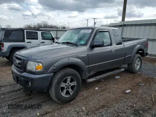 2006 Ford Ranger XLT with VIN 1FTZR45E06PA86600, listed as a Copart auction lot 50695195 with 234,235 mi miles and Clean Title. Bid and sale history available at carsss.com. Image 1.