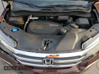 2016 Honda Pilot LX with VIN 5FNYF6H15GB065438, listed as a Copart auction lot 49120275 with 181,012 mi miles and Salvage Title. Bid and sale history available at carsss.com. Image 12.