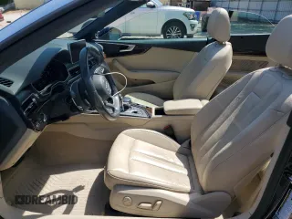 2018 Audi A5 Cabriolet Premium Plus z VIN WAUYNGF59JN009071, wystawiony jako Copart lot #53719285 z przebiegiem 82 038 mil mil oraz Szkoda całkowita • Salvage title. Historia ofert i sprzedaży dostępna na DreamBid. Obrazek 7.