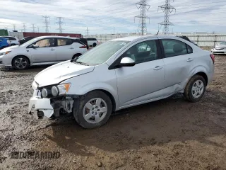 2014 Chevrolet Sonic LS with VIN 1G1JA5SH0E4209166, listed as a Copart auction lot 47402545 with 83,057 mi miles and Salvage title. Bid and sale history available at DreamBid. Image 1.