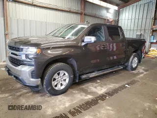 2021 Chevrolet Silverado 1500 LT with VIN 1GCUYDED6MZ135451, listed as a Copart auction lot 46998905 with 103,371 mi miles and Salvage Title. Bid and sale history available at carsss.com. Image 1.