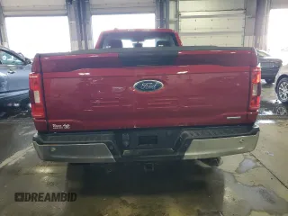 2021 Ford F-150 XL with VIN 1FTMF1EP1MKD58908, listed as a Copart auction lot 51417405 with 60,962 mi miles and Salvage title. Bid and sale history available at DreamBid. Image 6.