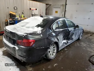 2015 BMW 5 Series 535i xDrive with VIN WBA5B3C51FD542036, listed as a Copart auction lot 41739815 with Not Provided miles and Salvage Title. Bid and sale history available at carsss.com. Image 3.