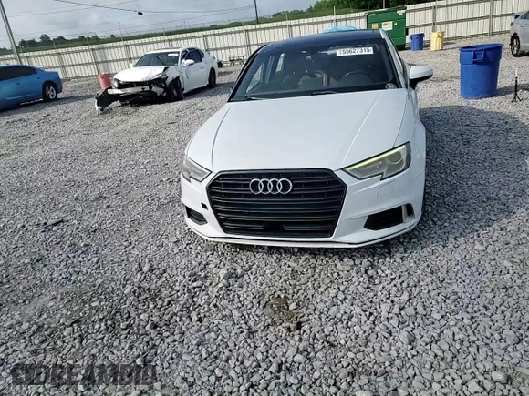 2017 Audi A3 Premium with VIN WAUAUGFFXH1026184, listed as a Copart auction lot 56656595 with 102,126 mi miles and Salvage title. Bid and sale history available at DreamBid. Image 13.