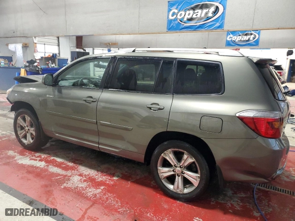2010 Toyota Highlander Sport with VIN JTEEK3EH6A2152026, listed as a Copart auction lot 85081364 with 112,510 mi miles and Salvage Title. Bid and sale history available at carsss.com. Image 2.