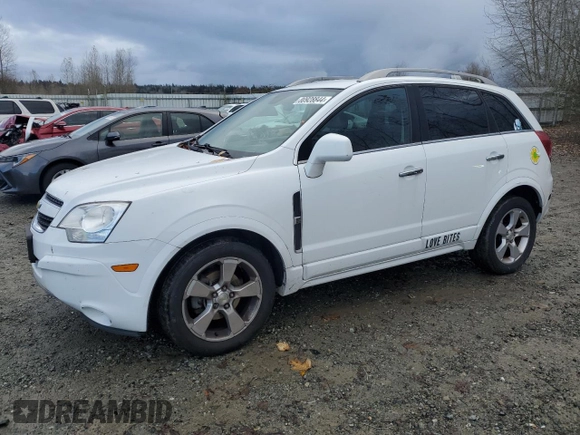 2014 Chevrolet Captiva Sport LT with VIN 3GNAL3EK3ES627354, listed as a Copart auction lot 80928844 with 127,514 mi miles and Clean Title. Bid and sale history available at DreamBid. Image 1.