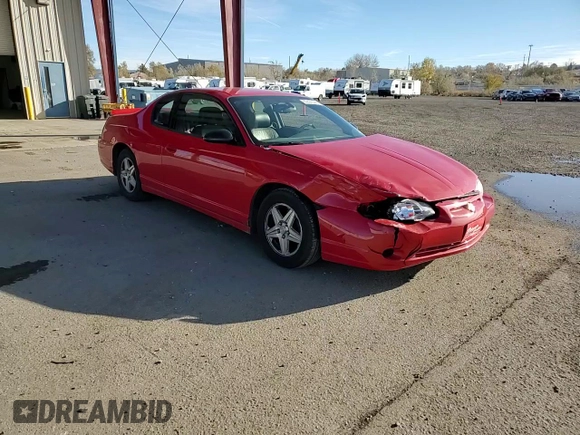 2005 Chevrolet Monte Carlo LT with VIN 2G1WX12K759266230, listed as a Copart auction lot 80693544 with 106,362 mi miles and Clean Title. Bid and sale history available at carsss.com. Image 11.