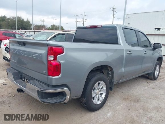 2025 Chevrolet Silverado 1500 LT with VIN 1GCPACED7SZ113872, listed as a IAAI auction lot 41526272 with 8,350 mi miles and . Bid and sale history available at DreamBid. Image 4.