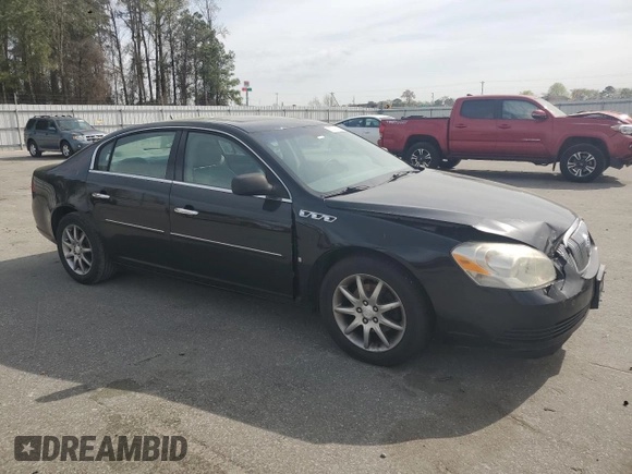 2007 Buick Lucerne V6 CXL with VIN 1G4HD57287U115682, listed as a Copart auction lot 50262145 with 157,989 mi miles and Salvage Title. Bid and sale history available at carsss.com. Image 4.