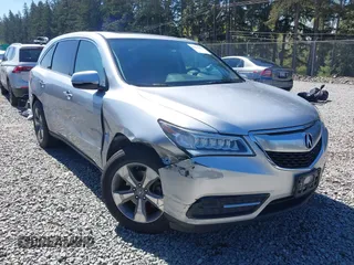 2014 Acura MDX with VIN 5FRYD4H23EB028886, listed as a IAAI auction lot 42042156 with 112,445 mi miles. Bid and sale history available at carsss.com. Image 1.