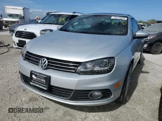 2014 Volkswagen Eos Lux with VIN WVWFW8AH7EV005993, listed as a Copart auction lot 76470824 with 54,419 mi miles and Non Repairable. Bid and sale history available at DreamBid. Image 1.