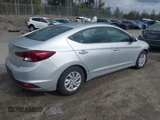 2019 Hyundai Elantra SE with VIN 5NPD74LF6KH416144, listed as a IAAI auction lot 41852351 with 27,882 mi miles and . Bid and sale history available at DreamBid. Image 4.