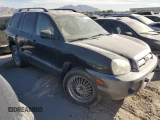 2006 Hyundai Santa Fe GLS with VIN KM8SC13D26U105043, listed as a Copart auction lot 75368984 with 197,229 mi miles and Non Repairable. Bid and sale history available at carsss.com. Image 4.
