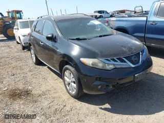 2013 Nissan Murano LE with VIN JN8AZ1MU0DW203829, listed as a IAAI auction lot 42029070 with 191,202 mi miles. Bid and sale history available at carsss.com. Image 1.