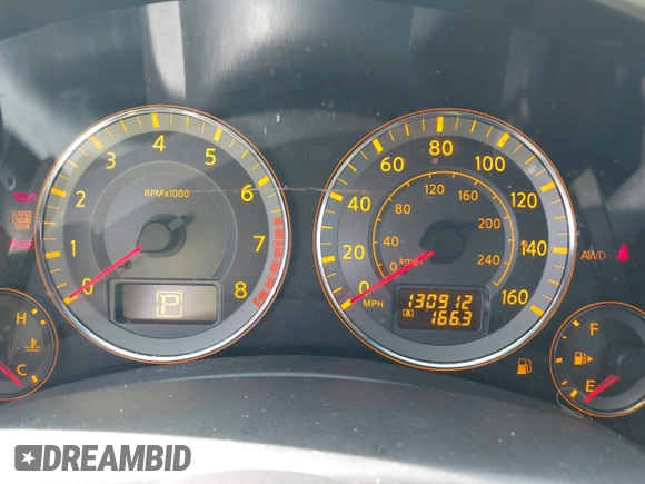 2008 Infiniti FX with VIN JNRAS08W08X207773, listed as a IAAI auction lot 42073600 with 130,912 mi miles and . Bid and sale history available at DreamBid. Image 7.