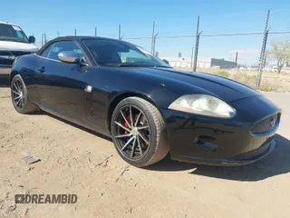 2007 Jaguar XK with VIN SAJDA44B375B02282, listed as a IAAI auction lot 42046463 with 117,595 mi miles. Bid and sale history available at carsss.com. Image 1.