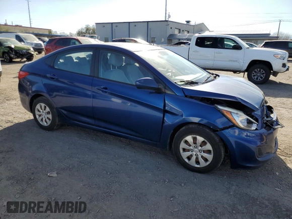2015 Hyundai Accent GLS with VIN KMHCT4AE2FU915158, listed as a Copart auction lot 50347375 with 120,167 mi miles and Salvage Title. Bid and sale history available at carsss.com. Image 4.