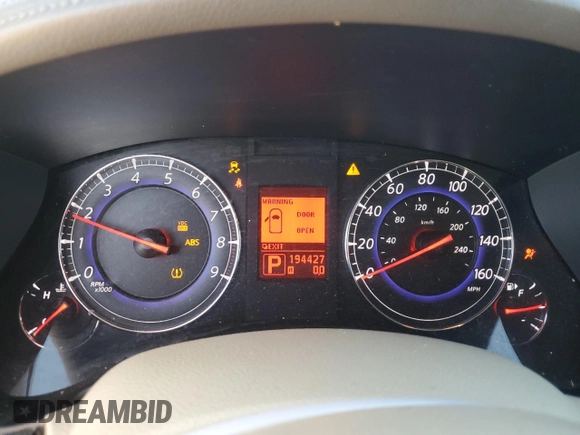 2010 Infiniti EX Journey с VIN JN1AJ0HR1AM750766, выставлен на аукционе Copart как лот 43351295 с пробегом 194 427 миль миль и Списание • Salvage title. История ставок и продаж доступна на DreamBid. Изображение 9.