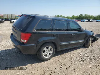 2007 Jeep Grand Cherokee Laredo z VIN 1J8GR48K17C668294, wystawiony jako Copart lot #56686165 z przebiegiem 245 172 mil mil oraz Szkoda całkowita • Salvage title. Historia ofert i sprzedaży dostępna na DreamBid. Obrazek 3.
